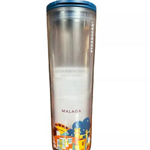 NEW Starbucks YAH You Are Here 16oz Cold Tumbler - MALAGA Spain